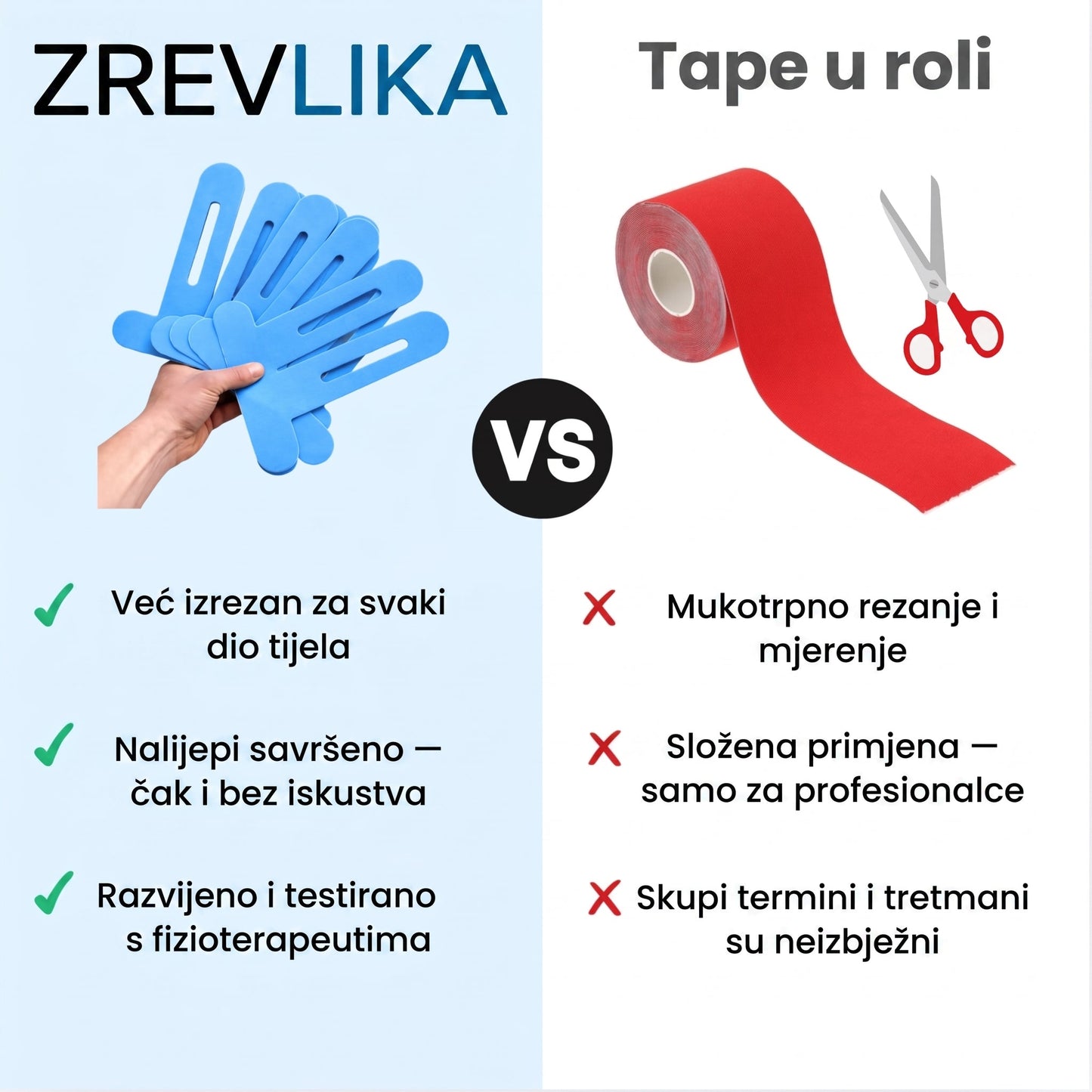 Zrevlika™ – Zglob koljena – 10 komada