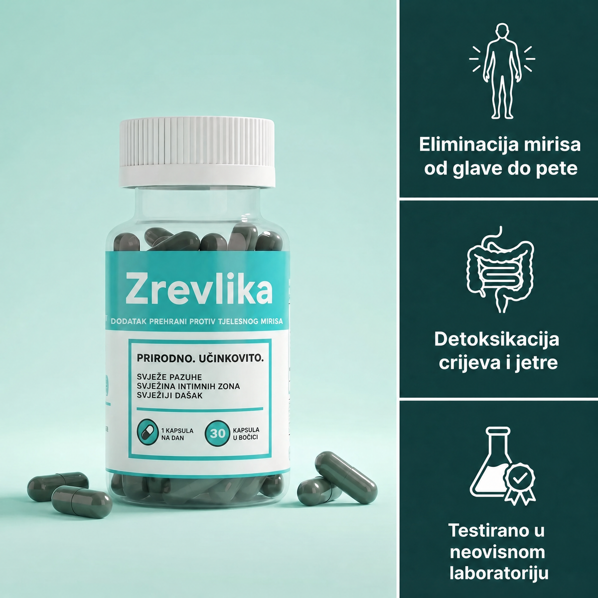 Zrevlika® dezodorans za tijelo.